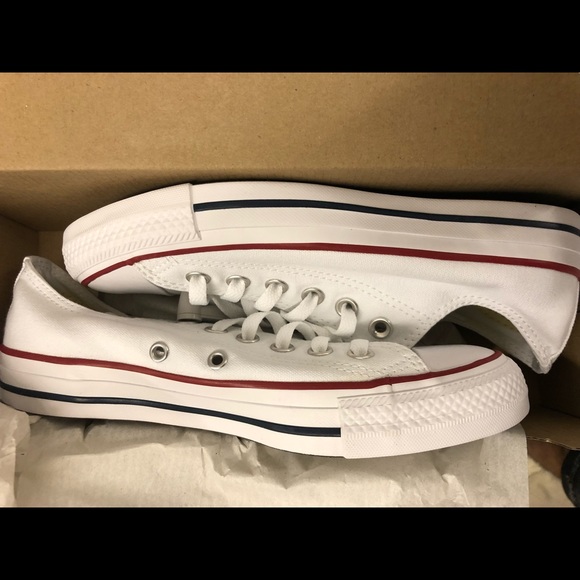 converse classic white low